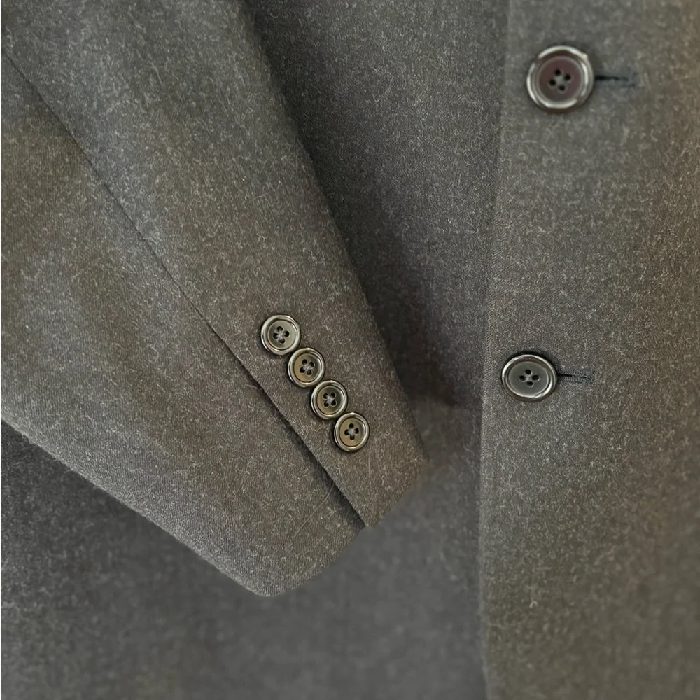 Orlando‎ Clothiers Detroit Men's Wool Blend Blazer 3-Button Gray Sport Coat